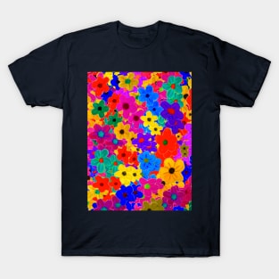 Extreme Floral Pattern T-Shirt